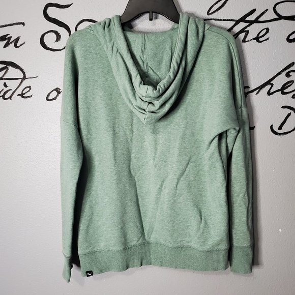 Puma Ladies' Womens Refresh Hoodie Green, M - Picture 4 of 5
